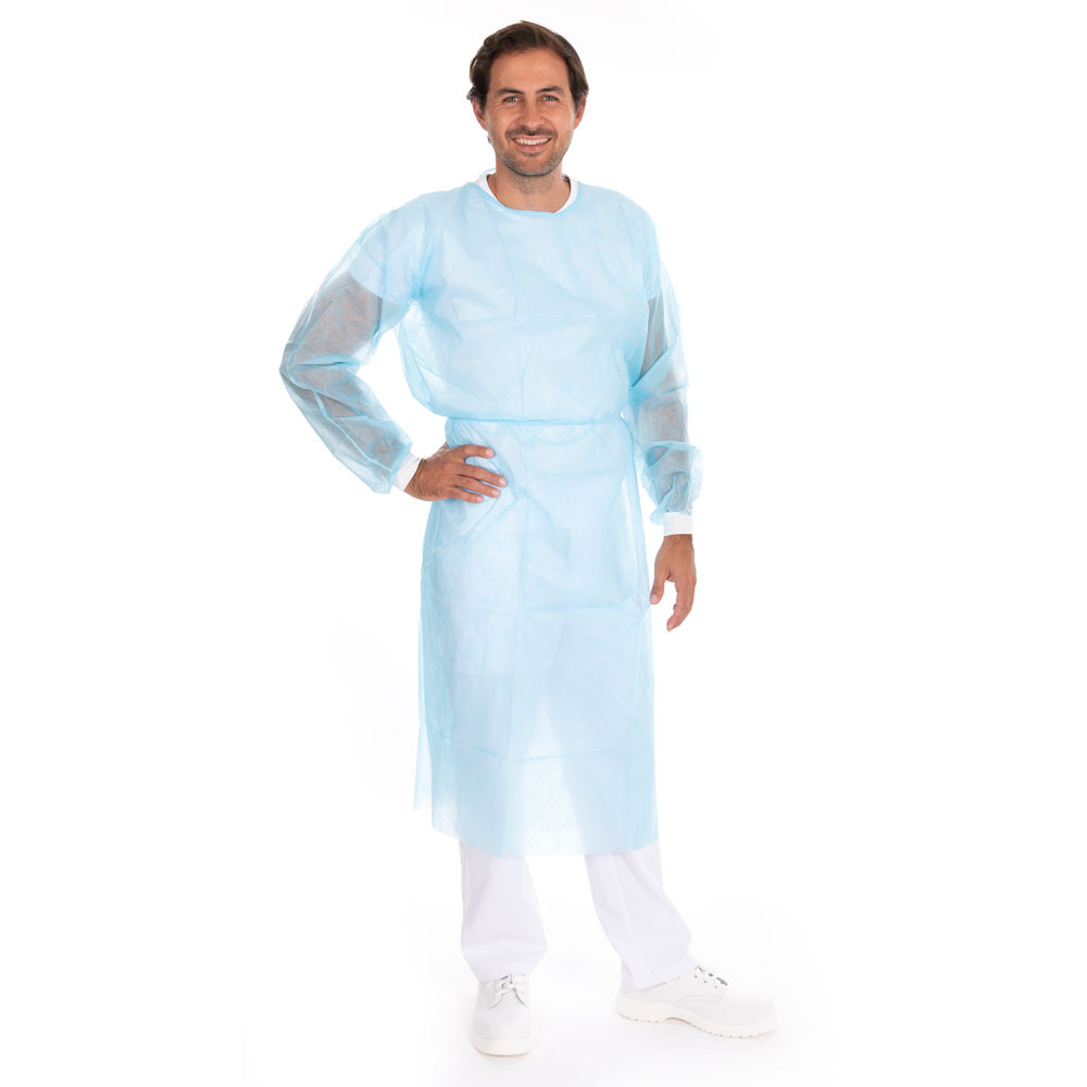 Plášť s viazaním | PP, PE laminovanie | 10 KS