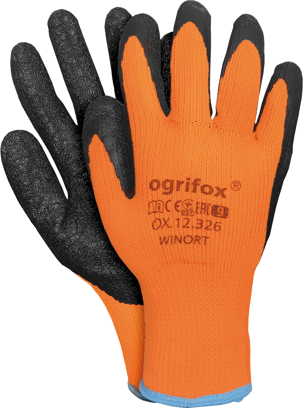 Zateplené pracovné rukavice "ogrifox"