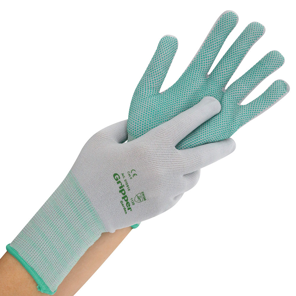 Rukavice z jemného úpletu "GRIPPER" | nylon